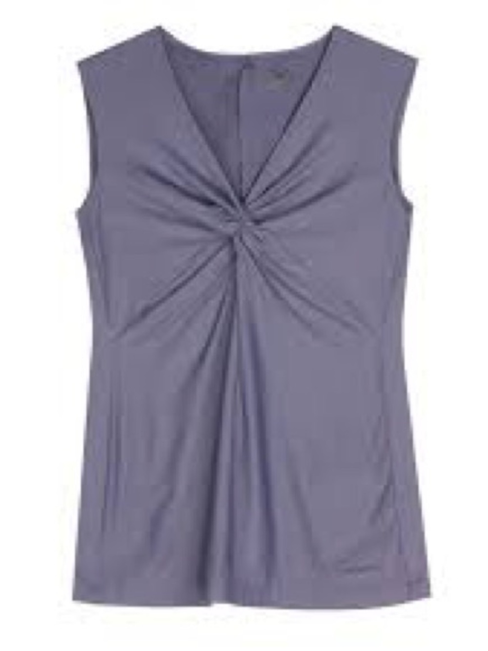 Patagonia Bandha Sleeveless Twist-Knot Tank Top in periwinkle Blue. Size XS